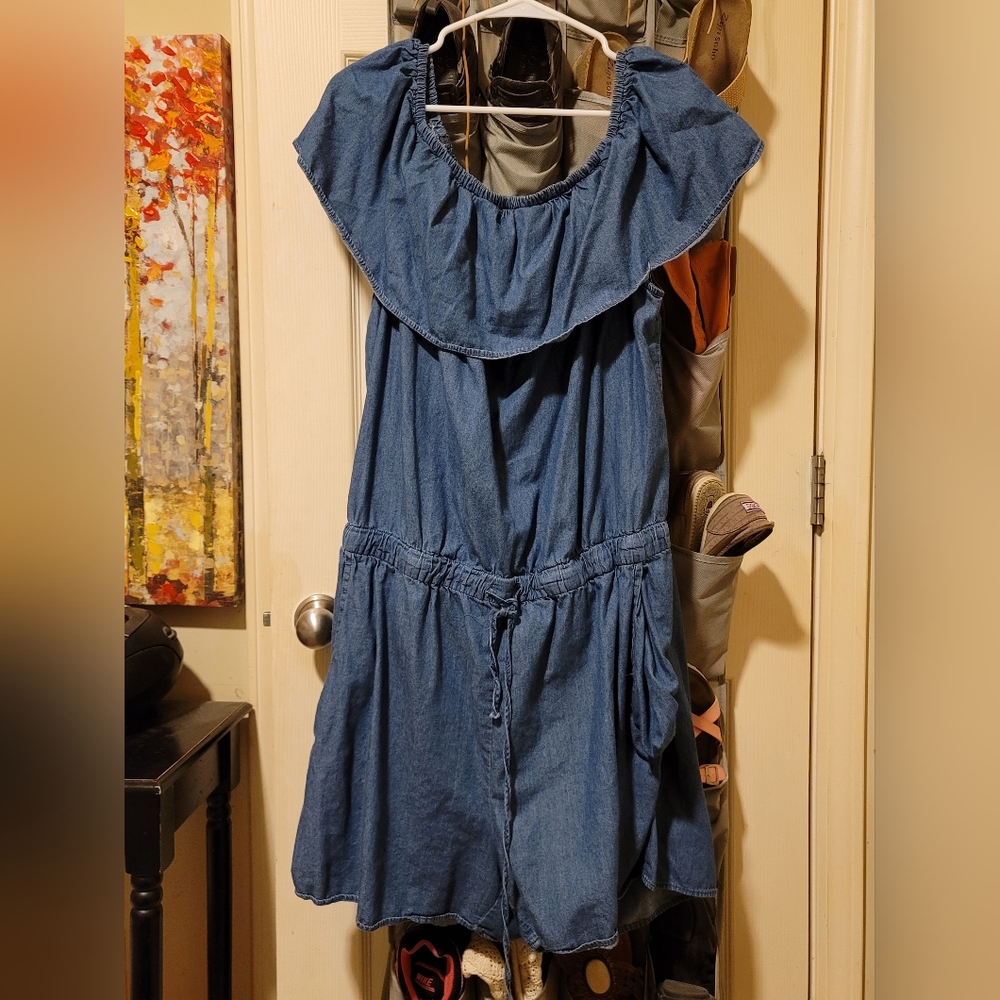 OLD Navy denim romper
